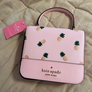 Kate Spade Staci Square Pineapple Crossbody